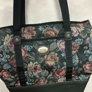 American Tourister Floral Tapestry Tote